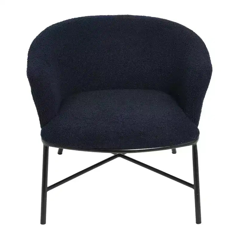 Fauteuil d'appoint en tissu bouclé Bowery Storied Home