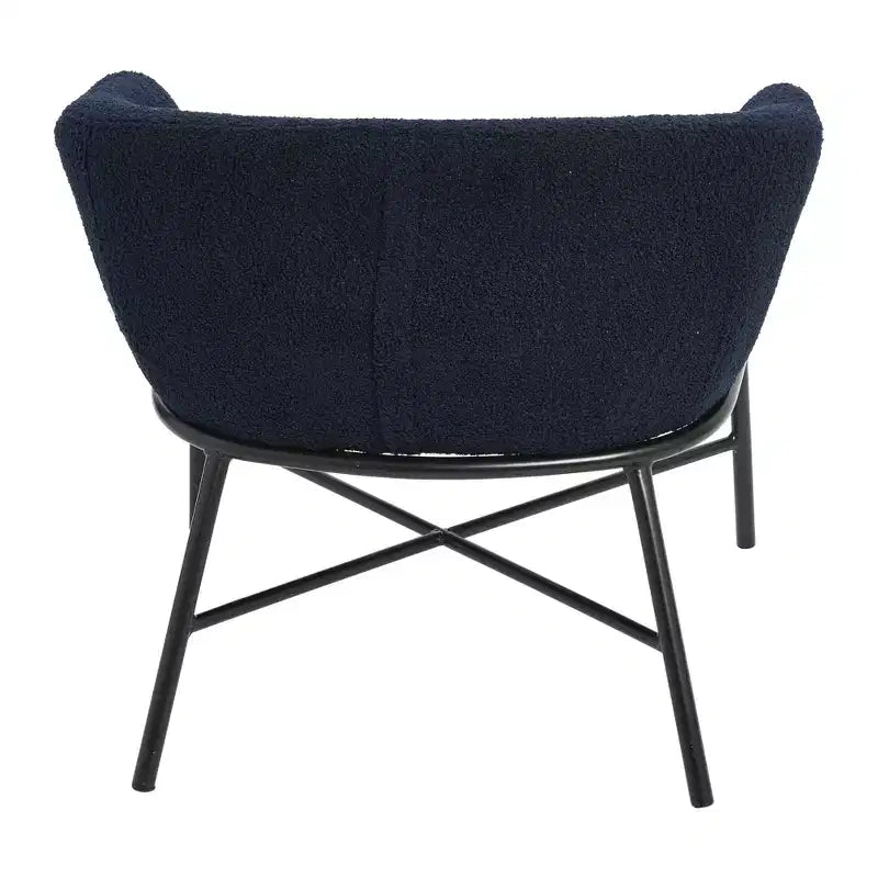 Fauteuil d'appoint en tissu bouclé Bowery Storied Home