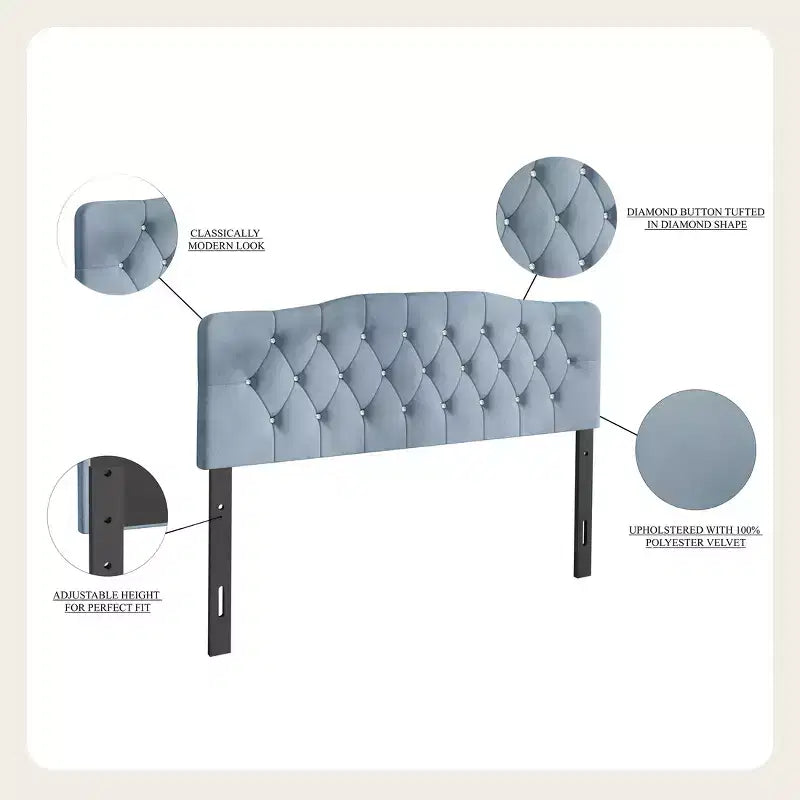 Tête de lit capitonnée ChaletPosh