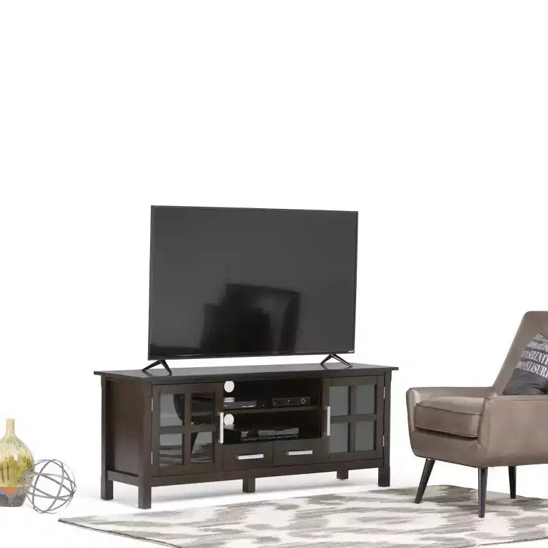 Meuble TV large 60 po Waterloo pour téléviseurs jusqu'à 65 po - WyndenHall