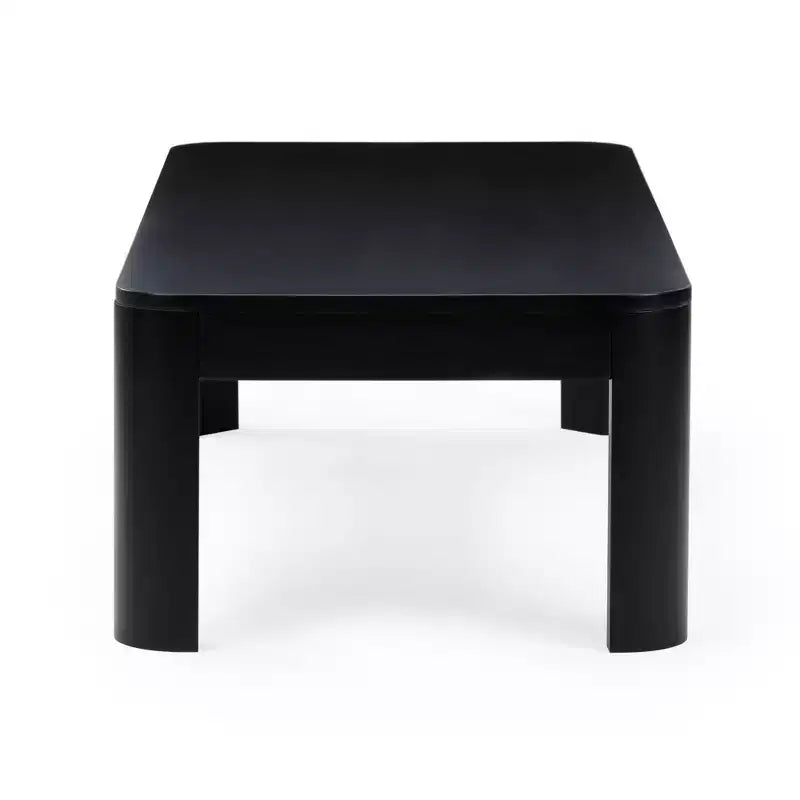 Table basse rectangulaire moderne Plank+Beam en bois massif 54, Table basse pour salon
