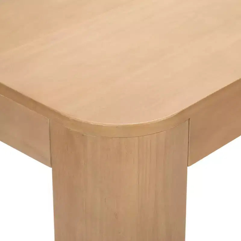 Table basse rectangulaire moderne Plank+Beam en bois massif 54, Table basse pour salon