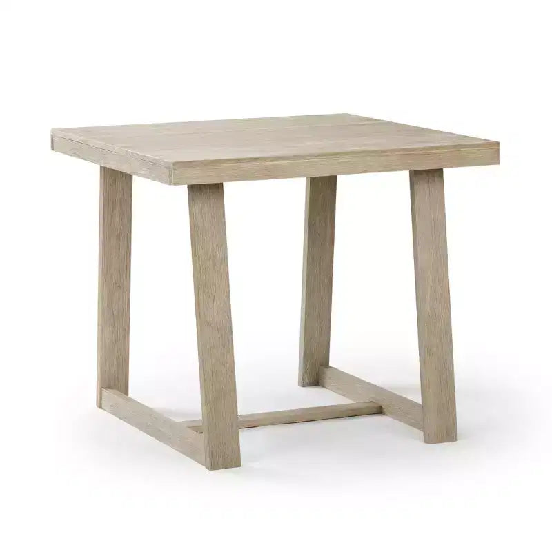 Table à manger Plank+Beam à hauteur de comptoir, table de cuisine en bois massif de 104 cm pour 4 personnes
