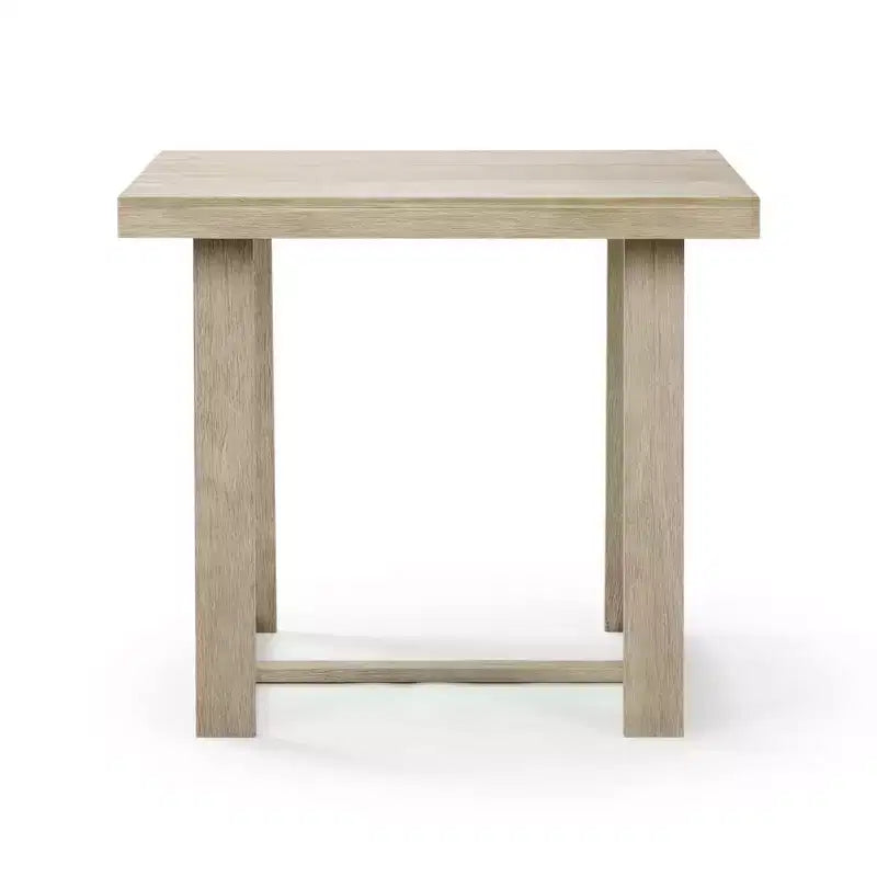Table à manger Plank+Beam à hauteur de comptoir, table de cuisine en bois massif de 104 cm pour 4 personnes