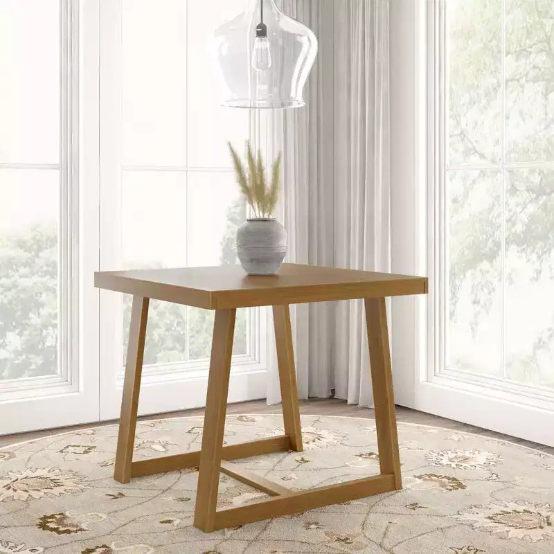 Plank+Beam Counter Height Dining Table, 41 Solid Wood Kitchen Table for 4