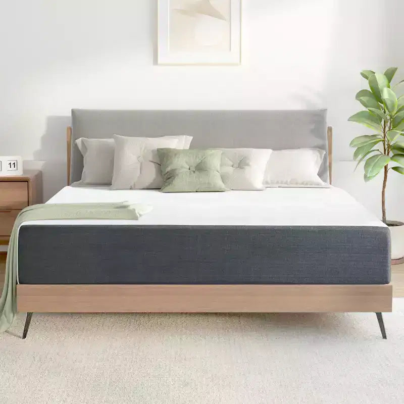 Matelas en mousse à mémoire de forme mi-ferme respirant Wuleitex de 8 pouces