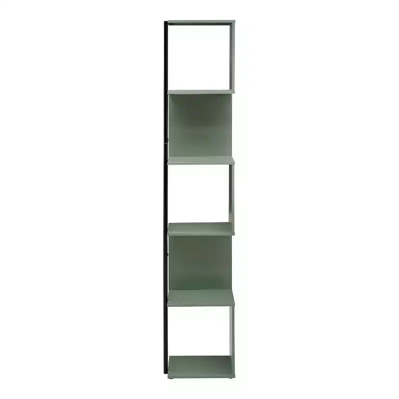 24/7 Shop At Home Bibliothèque d'angle moderne Bloomhaven de 62 po à 6 tablettes