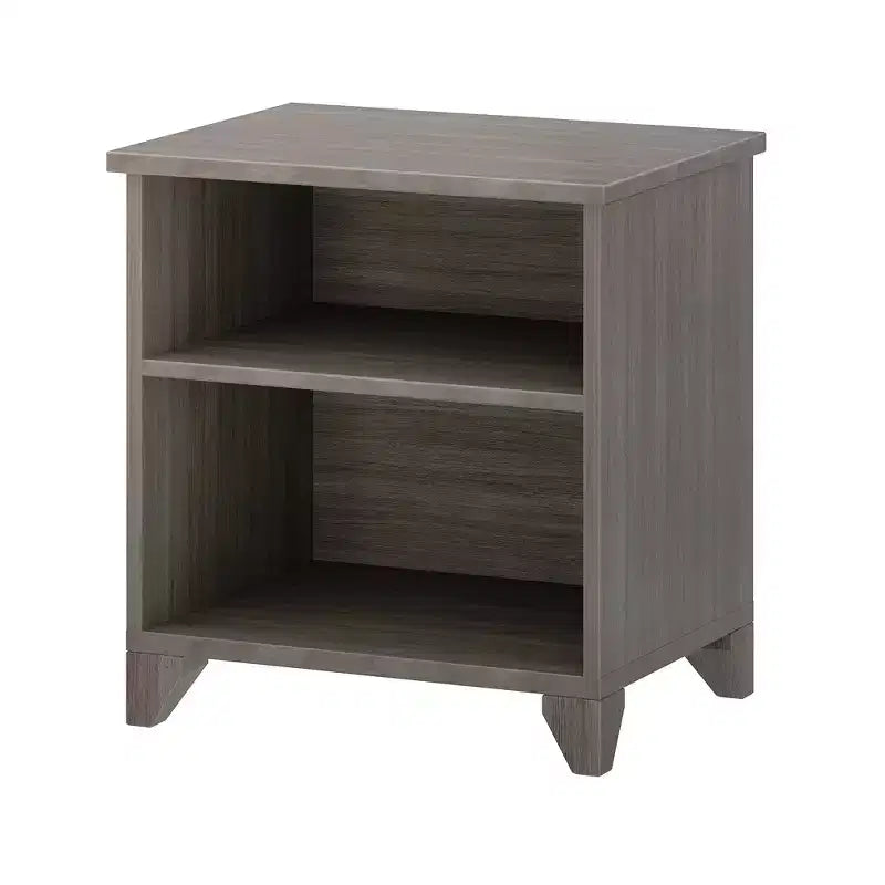 Table de Chevet en Bois Massif Plank+Beam avec Étagères