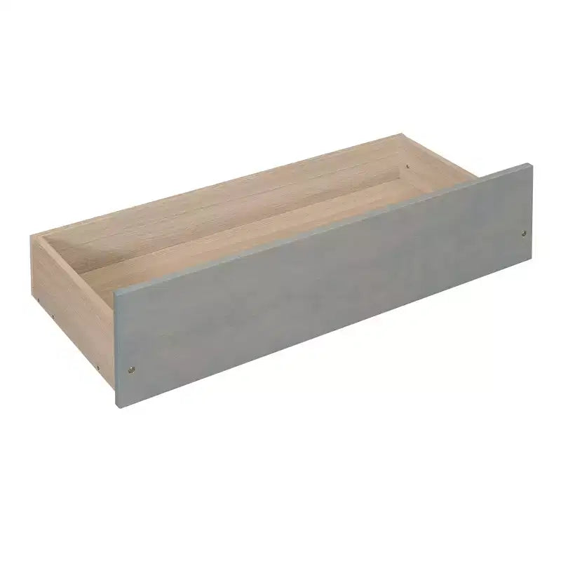 Lit plateforme à baldaquin en bois pleine grandeur avec lit gigogne/deux tiroirs/quatre tiroirs/lit gigogne et deux tiroirs, 4L -ModernLuxe