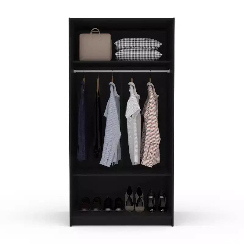 Danemark 2 Armoire à vêtements Moderne Fixe