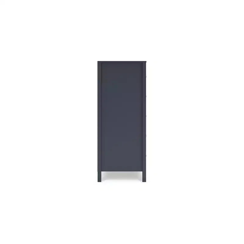 Signature Design by Ashley Simmenfort, commode haute à 5 tiroirs, bleu marine