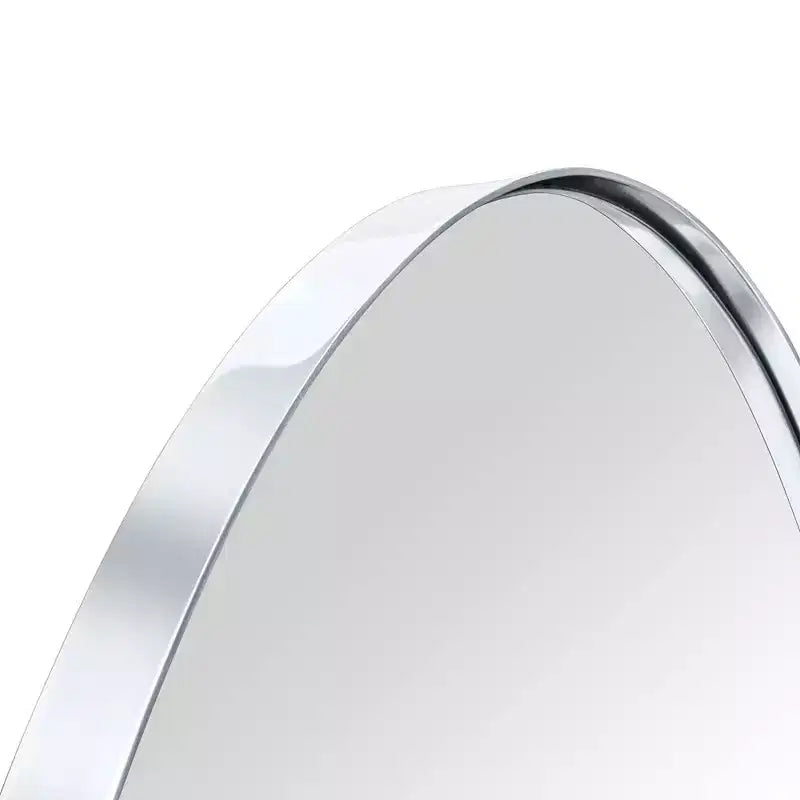 TEHOME Daisy-Mai Armoire à Pharmacie Encastrée Ovale en Métal avec Miroir