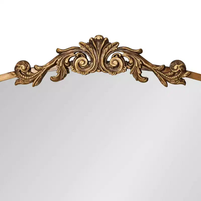 Miroir mural cintrée traditionnel Arendahl avec tablette, 33x26, par Kate & Laurel All Things Decor