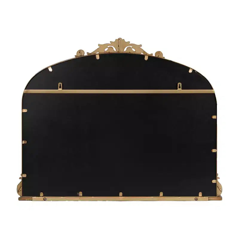 Miroir mural cintrée traditionnel Arendahl avec tablette, 33x26, par Kate & Laurel All Things Decor