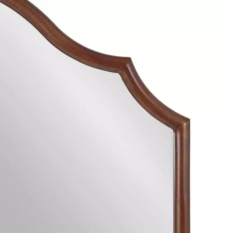 Miroir mural arqué en bois Leanna 32x28 par Kate & Laurel All Things Decor