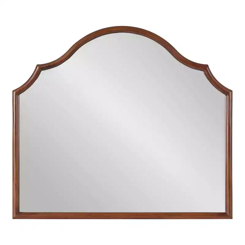 Miroir mural arqué en bois Leanna 32x28 par Kate & Laurel All Things Decor