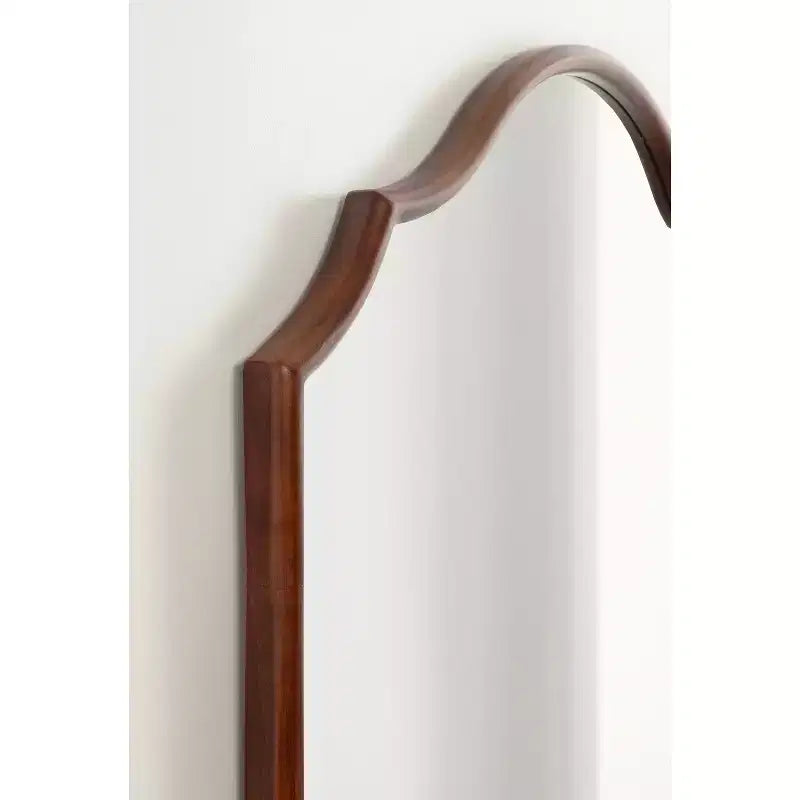 Miroir mural arqué en bois Leanna 32x28 par Kate & Laurel All Things Decor
