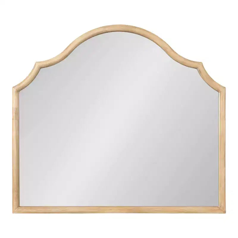 Miroir mural arqué en bois Leanna 32x28 par Kate & Laurel All Things Decor