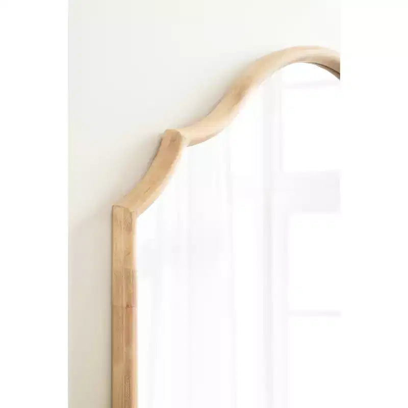 Miroir mural arqué en bois Leanna 32x28 par Kate & Laurel All Things Decor