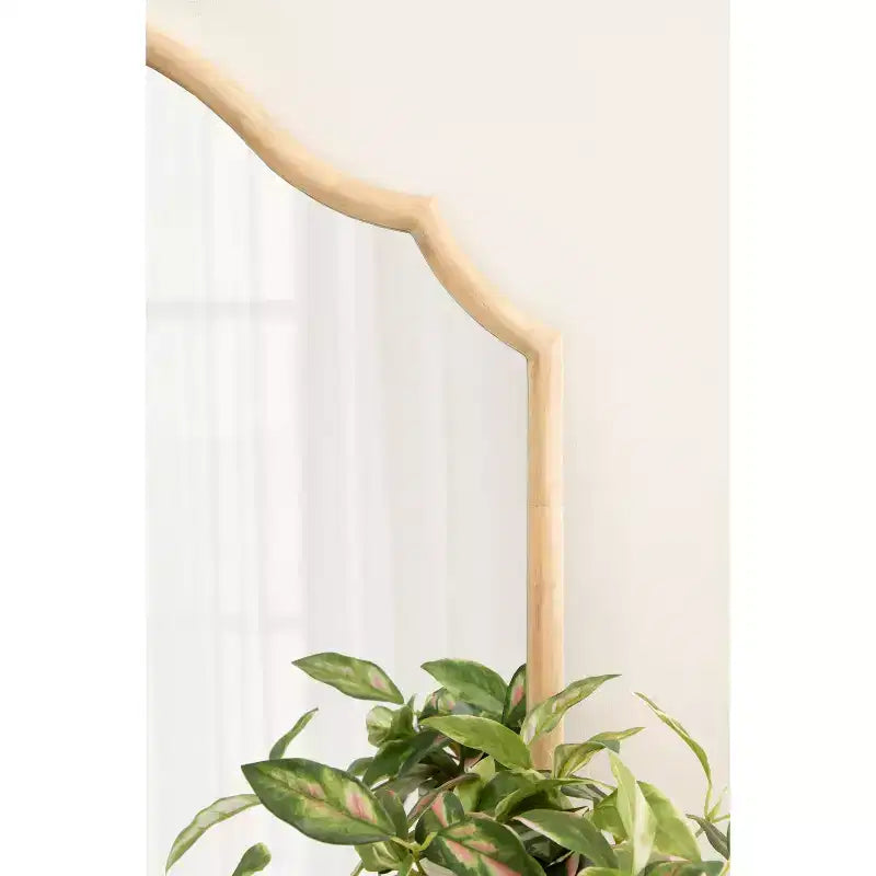 Miroir mural arqué en bois Leanna 32x28 par Kate & Laurel All Things Decor