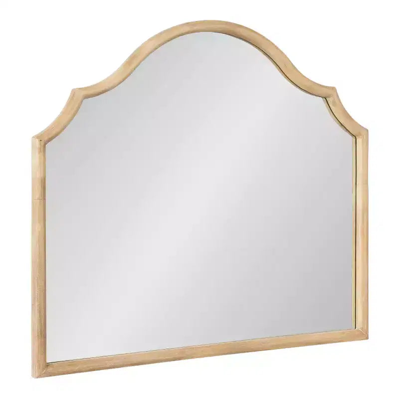 Kate & Laurel All Things Decor 32x28 Leanna Wood Arched Mirror