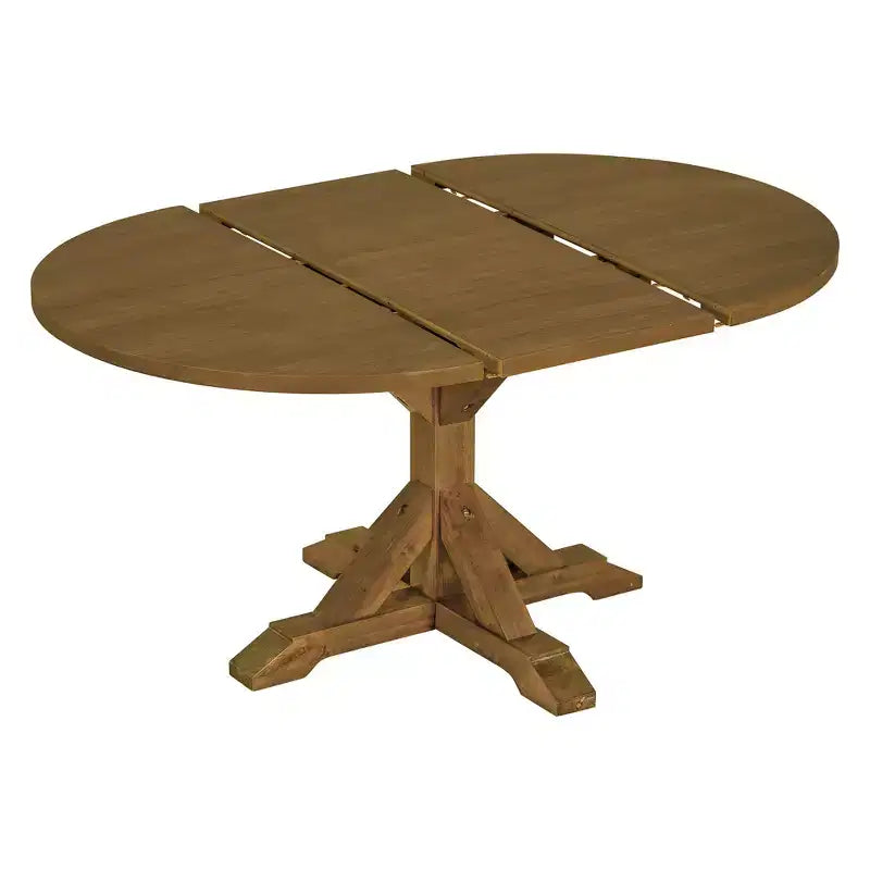 Ensemble de salle à manger 6 pièces Whisen Farmhouse, ensembles de salle à manger de cuisine avec table à manger extensible, 1 banc et 4 chaises de salle à manger à dossier échelle