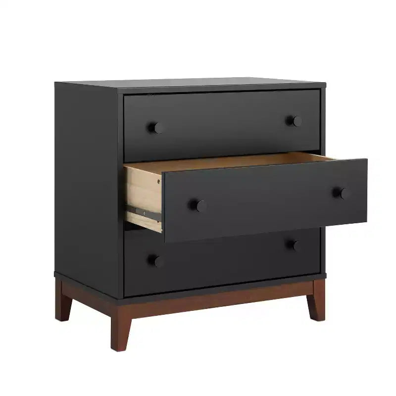 Table de chevet Nordik à 3 tiroirs Prepac