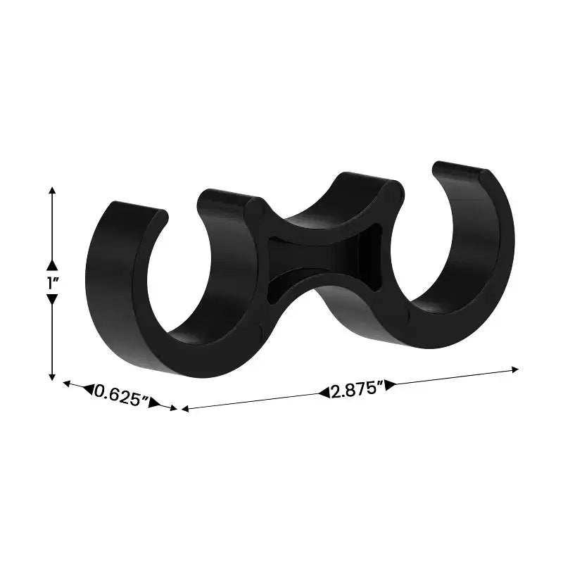 Attaches de raccordement larges en plastique Flash Furniture - Lot de 2
