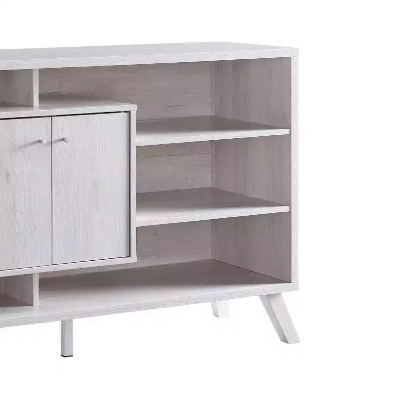 Buffet de service multi-niveaux Alex Brassex avec rangement