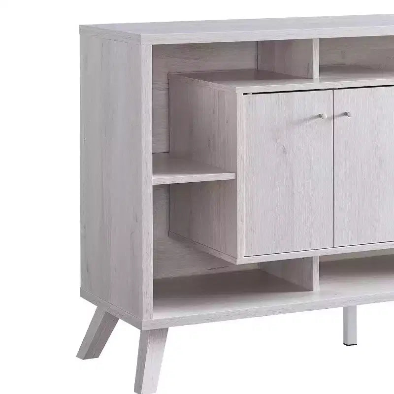 Buffet de service multi-niveaux Alex Brassex avec rangement